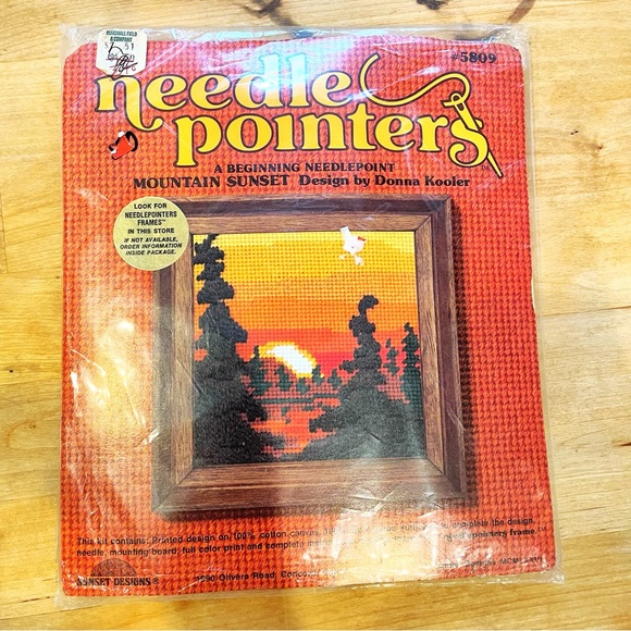 Art 199 Woodscape Needle Point Poshmark